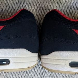 Nike Air Max 1 Obsidian Sport Red Omega Pack Sz 11 Nike Air Max 1 Obsidian Sport Red Omega Pack Sz 11
